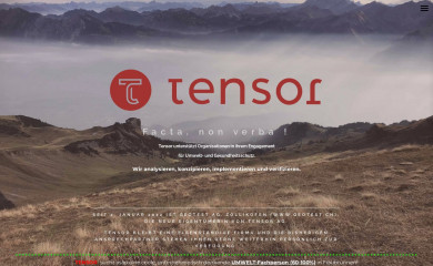 tensor.ch screenshot