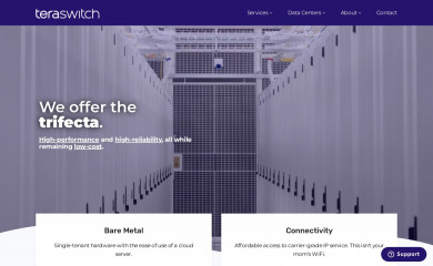 teraswitch.com screenshot