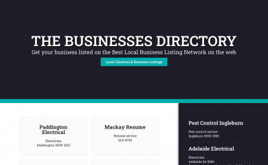 the-businesses-directory.com screenshot