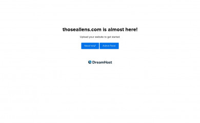 theallenfamilyhome.com screenshot