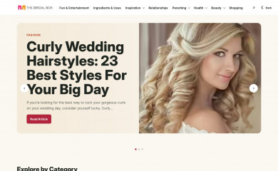 thebridalbox.com screenshot