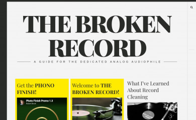 thebrokenrecord.net screenshot