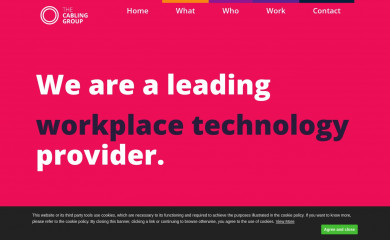 thecablinggroup.co.uk screenshot