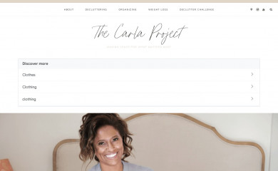 thecarlaproject.com screenshot