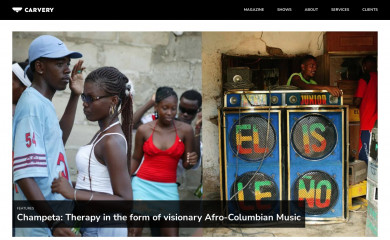 thecarverystudio.com screenshot