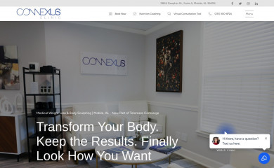 theconnexusclinic.com screenshot