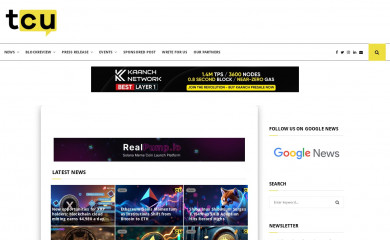 thecryptoupdates.com screenshot