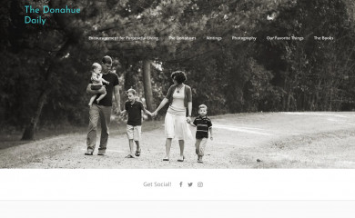 thedonahuedaily.com screenshot