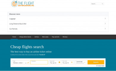 theflight.info screenshot