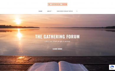 thegathering.org screenshot