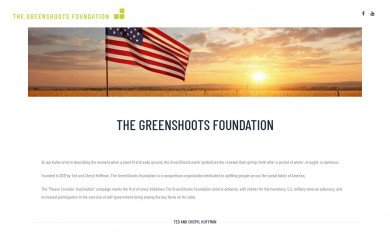 thegreenshootsfoundation.org screenshot