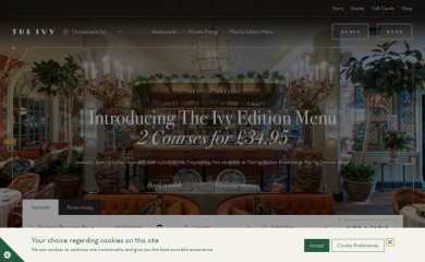 theivybrighton.com screenshot