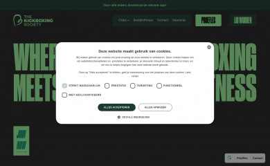 thekickboxingsociety.com screenshot