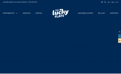theluckyflats.com screenshot