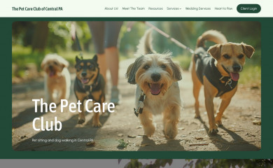 thepetcareclubofcentralpa.org screenshot