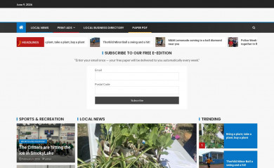 theredwaterreview.com screenshot
