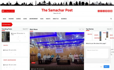 thesamacharpost.com screenshot