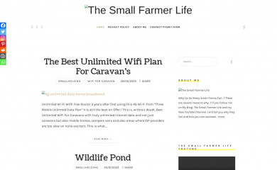 thesmallfarmerlife.com screenshot