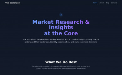 thesocializers.com screenshot