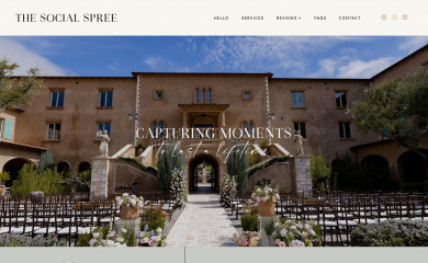 thesocialspreeevents.com screenshot