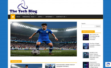 thetechblog.net screenshot