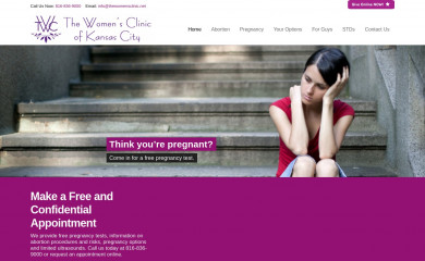 thewomensclinic.net screenshot