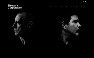 thieverycorporation.com screenshot