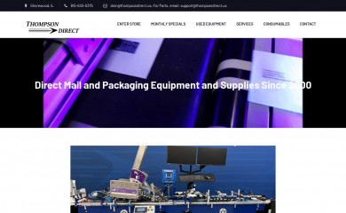 thompsondirect.us screenshot