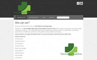 thuisverplegingpeople2care.be screenshot