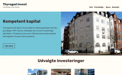 thyregod.dk screenshot