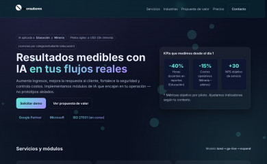 ticonsultores.cl screenshot
