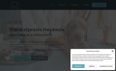 tierarztpraxis-heubeck.de screenshot