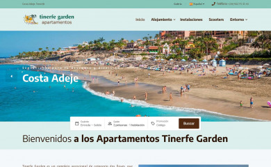 tinerfegarden.com screenshot