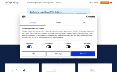 tjekdinleje.dk screenshot