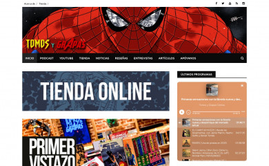 tomosygrapas.com screenshot