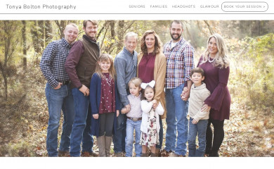 tonyaboltonphotography.com screenshot