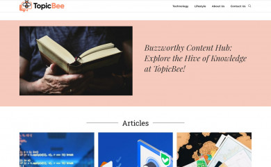 topicbee.net screenshot