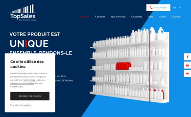 topsales.be screenshot