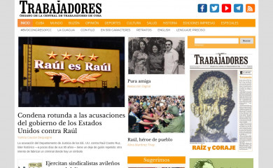 trabajadores.cu screenshot