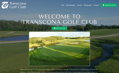 transconagolf.ca screenshot