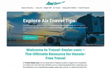 travel-easier.com screenshot