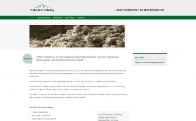 trekantensisolering.dk screenshot