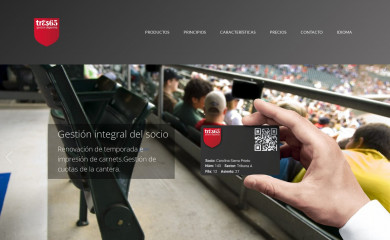 tres65.es screenshot