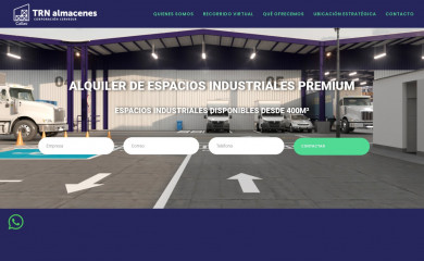 trnalmacenes.com screenshot