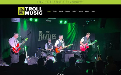 trollmusiccenter.com screenshot