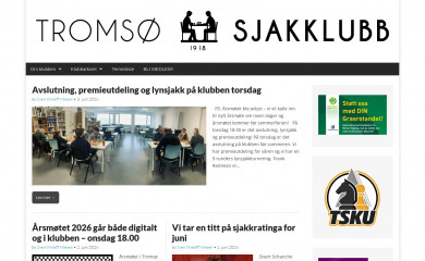 tromsosjakk.no screenshot