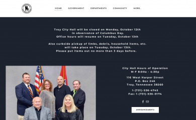 troytn.gov screenshot