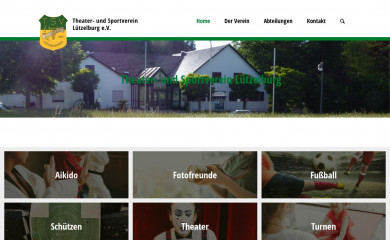 tsvluetzelburg.de screenshot