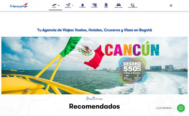 tuagenciadeviajes.co screenshot
