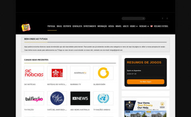 tvtuga.com screenshot